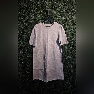 For The Republic Heather Gray Short Sleeve TShirt Dress